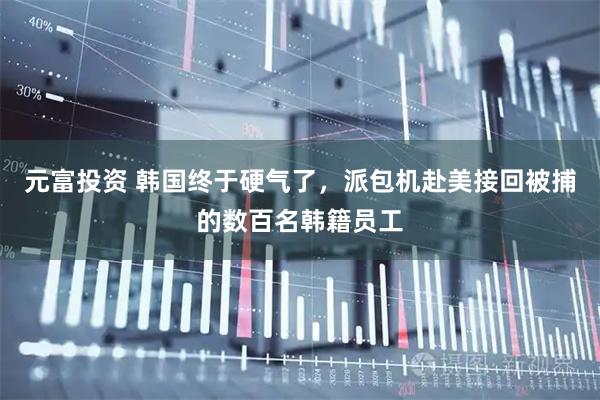 元富投资 韩国终于硬气了，派包机赴美接回被捕的数百名韩籍员工