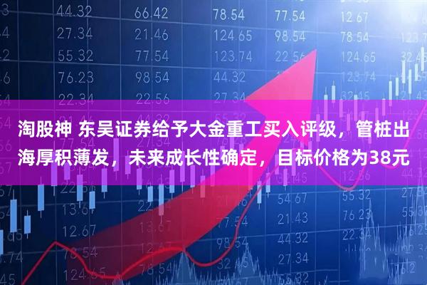 淘股神 东吴证券给予大金重工买入评级，管桩出海厚积薄发，未来成长性确定，目标价格为38元