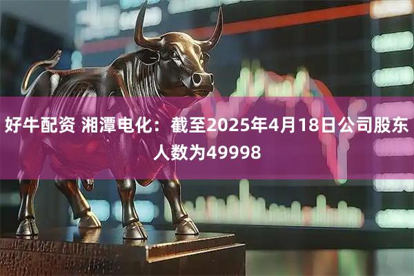 好牛配资 湘潭电化：截至2025年4月18日公司股东人数为49998