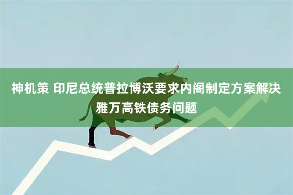 神机策 印尼总统普拉博沃要求内阁制定方案解决雅万高铁债务问题